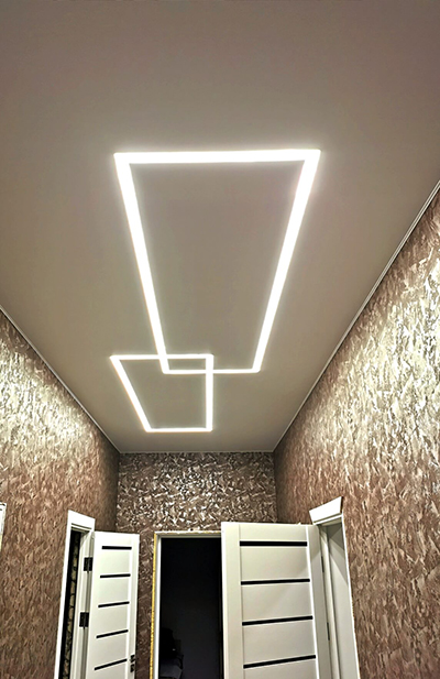 Sufity Napinane Łódź Łódzkie Zgierz Matowe Błyszczące Satynowe Wielopoziomowe Z oświetleniem LED Profesjonalny szybki montaż